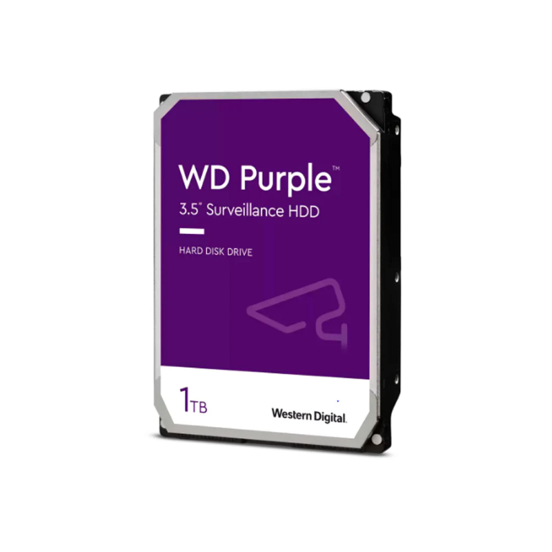 Disco Duro CCTV 1TB WD Purple WD11PURZ SATA 6Gb/s 5400RPM 64MB 3.5" Western Digital