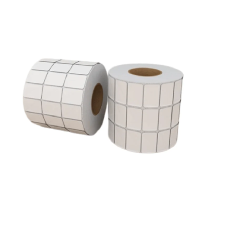 ETIQUETAS PAPEL TT 1.30" x 0.75" 3 Columnas Core 1" Rollo x 6,000 Etiquetas CBX CT00130-075-31