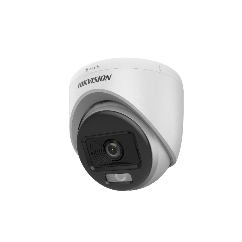 Cámara ColorVu Hikvision DS-2CE70DF0T-LPFS 2MP 1080P Audio IR 20m