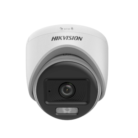Cámara ColorVu Hikvision DS-2CE70DF0T-LPFS 2MP 1080P Audio IR 20m