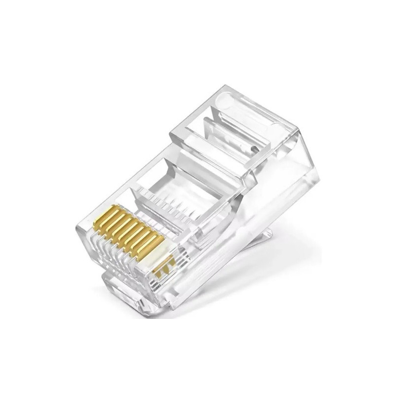 CONECTOR RJ45 CAT6 HIKVISION HK-DS-1M6UA-15U/100PCS X 100 UNIDADES