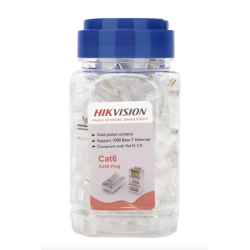 CONECTOR RJ45 CAT6 HIKVISION HK-DS-1M6UA-15U/100PCS X 100 UNIDADES