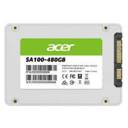 Disco de Estado Sólido SSD Acer SA100 480GB 2.5" SATA III BL.9BWWA.103