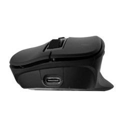 Mouse Gamer Triple Modo Teros TE-5168N Inalámbrico/Bluetooth/USB 6400 DPI RGB Negro