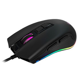 Mouse Gamer USB Teros TE-1211G con Cable | Precisión para Juegos