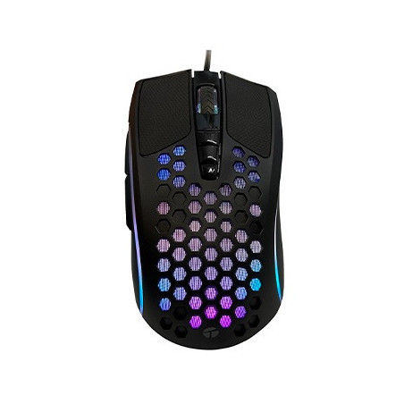 Mouse Gamer Teros TE-1210G RGB 7 Botones USB Negro
