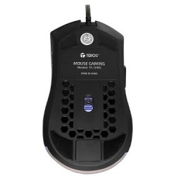 Mouse Gamer Teros TE-1210G RGB 7 Botones USB Negro