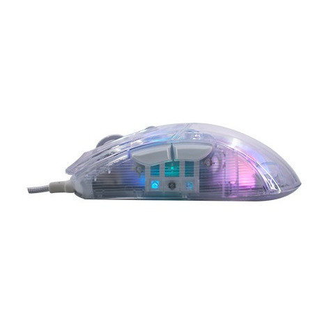 Mouse Gamer USB Teros TE-1216G RGB Transparente 2 Botones
