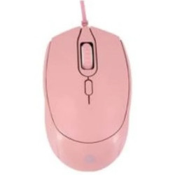Mouse USB Óptico Teros TE-1226S Rosado 1600 DPI 4 Botones