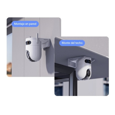 Cámara IP PTZ Dual 6MP WiFi Exterior CS-H9C-R100-8H33WKFL