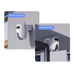 Cámara IP PTZ Dual 6MP WiFi Exterior CS-H9C-R100-8H33WKFL
