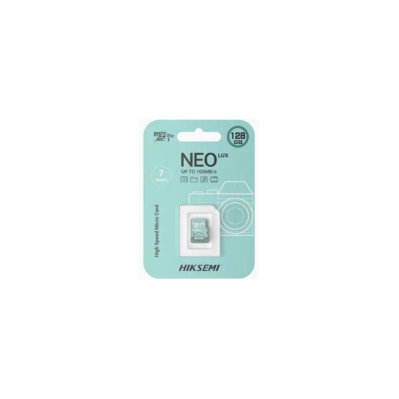 MEMORIA MICRO SD 128GB NEO LUX - HIKSEMI - HK-HS-TF-D3/128G