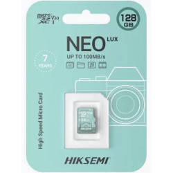 Memoria Micro SD HIKSEMI 128GB NEO LUX U3 V30