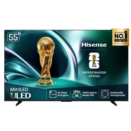 Televisor Smart TV Hisense 55” 4K Google TV