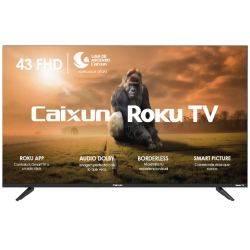 TELEVISOR SMART TV FHD 43" CAIXUN LED ROKU TV C43V1FR