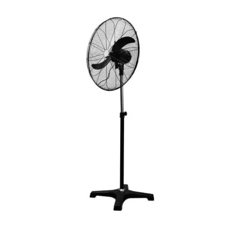 Ventilador Industrial Pedestal FS-650A 26" Negro | 3 Velocidades