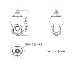 Hikvision DS-2DE4225IW-DE(T5) | Cámara IP PTZ Domo 2MP 25X