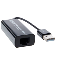Adaptador USB a Ethernet 10/100 Mbps Tripp Lite U236-000-R USB 2.0 RJ45
