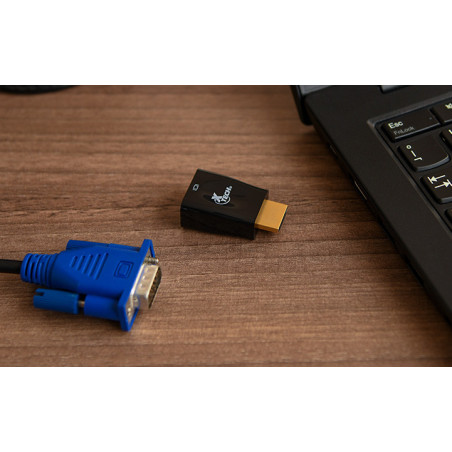 Adaptador Conversor de Video HDMI a VGA Xtech XTC-361 HDMI Macho a VGA Hembra