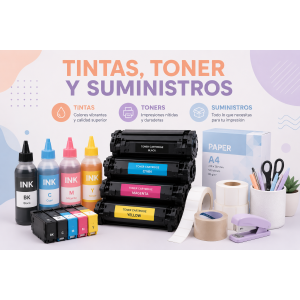 Tintas, Tóner y Suministros para Impresión | Tu Tienda Online