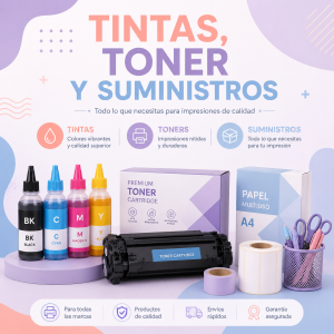 Tintas, Toner Y Suministros